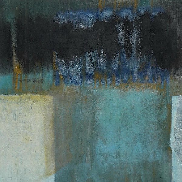Jade   / 2009 - 2009 - acrylic on canvas/paper, 48*48 cm