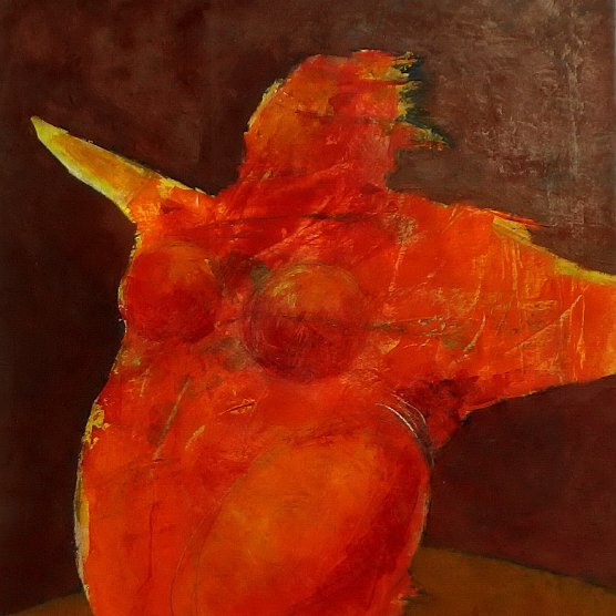 Hurra!   / 2007 - acrylic on paper, 36*48 cm