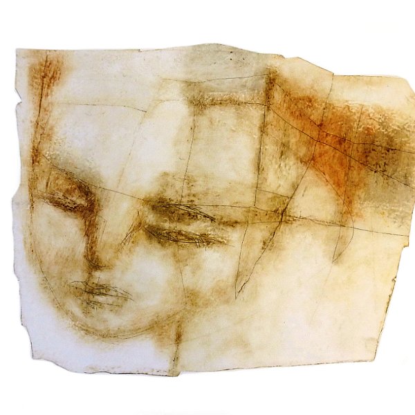 Reihe Contemplation 4  / 2015 - Oil and wax on paper ca. 40*40 cm